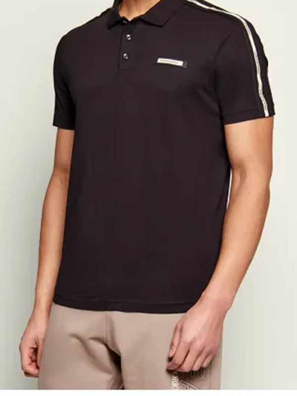 EMPORIO ARMANI TRAIN LOGO SERIES M TAPE POLO