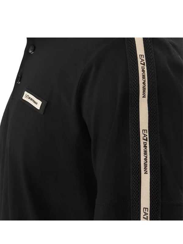EMPORIO ARMANI TRAIN LOGO SERIES M TAPE POLO