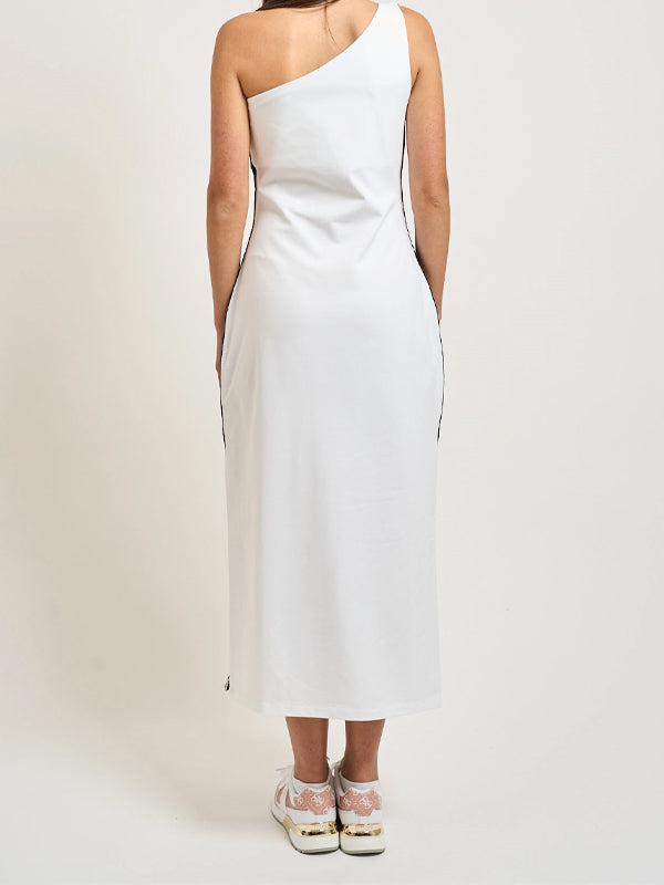EMPORIO ARMANI LOGO SERIES TAPE DRESS