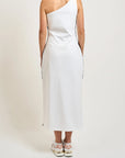 EMPORIO ARMANI LOGO SERIES TAPE DRESS