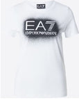 EMPORIO ARMANI WOMAN JERSEY T-SHIRT WHITE