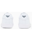 EMPORIO ARMANI SNEAKER CLASSIC CC MFA WHITE ROASTE