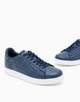 EMPORIO ARMANI UNISEX LEATHER SNEAKERS