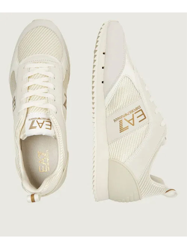 EMPORIO ARMANI SNEAKER BLACK AND WHITE CARBON TRIP