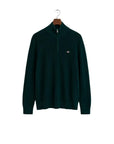 GANT CASUAL COTTON C-NECK TARTAR GREEN