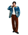 GANT LAMBSWOOL CABLE C-NECK CREAM