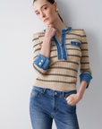 LIUJO ECS MAGLIA CHIUSA M/L BLUE
