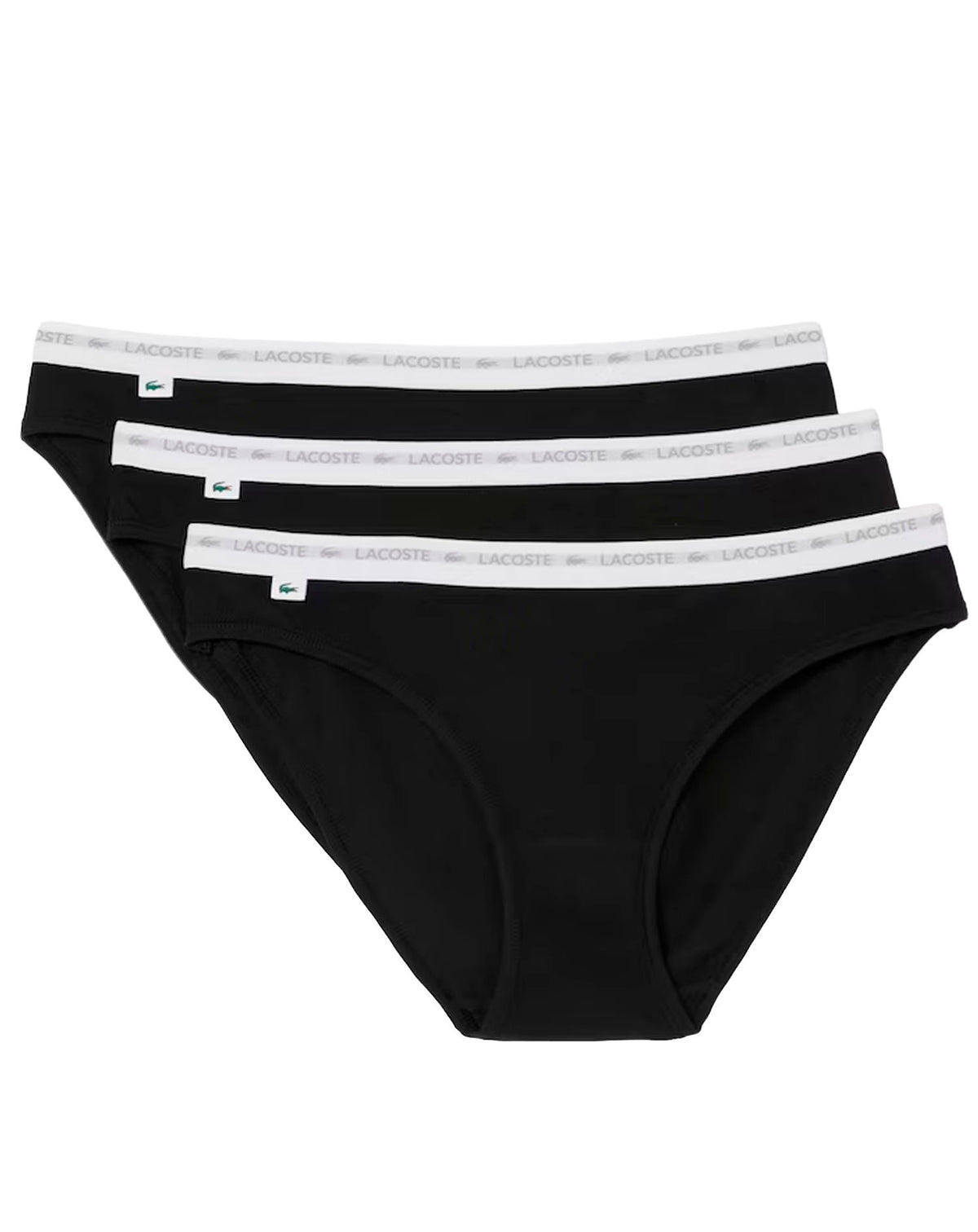 LACOSTE AA941 UNDERWEAR BRIEFS FEMALE NOIR