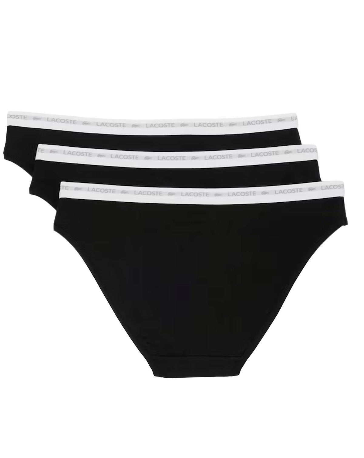 LACOSTE AA941 UNDERWEAR BRIEFS FEMALE NOIR