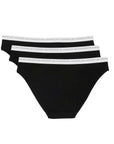 LACOSTE AA941 UNDERWEAR BRIEFS FEMALE NOIR