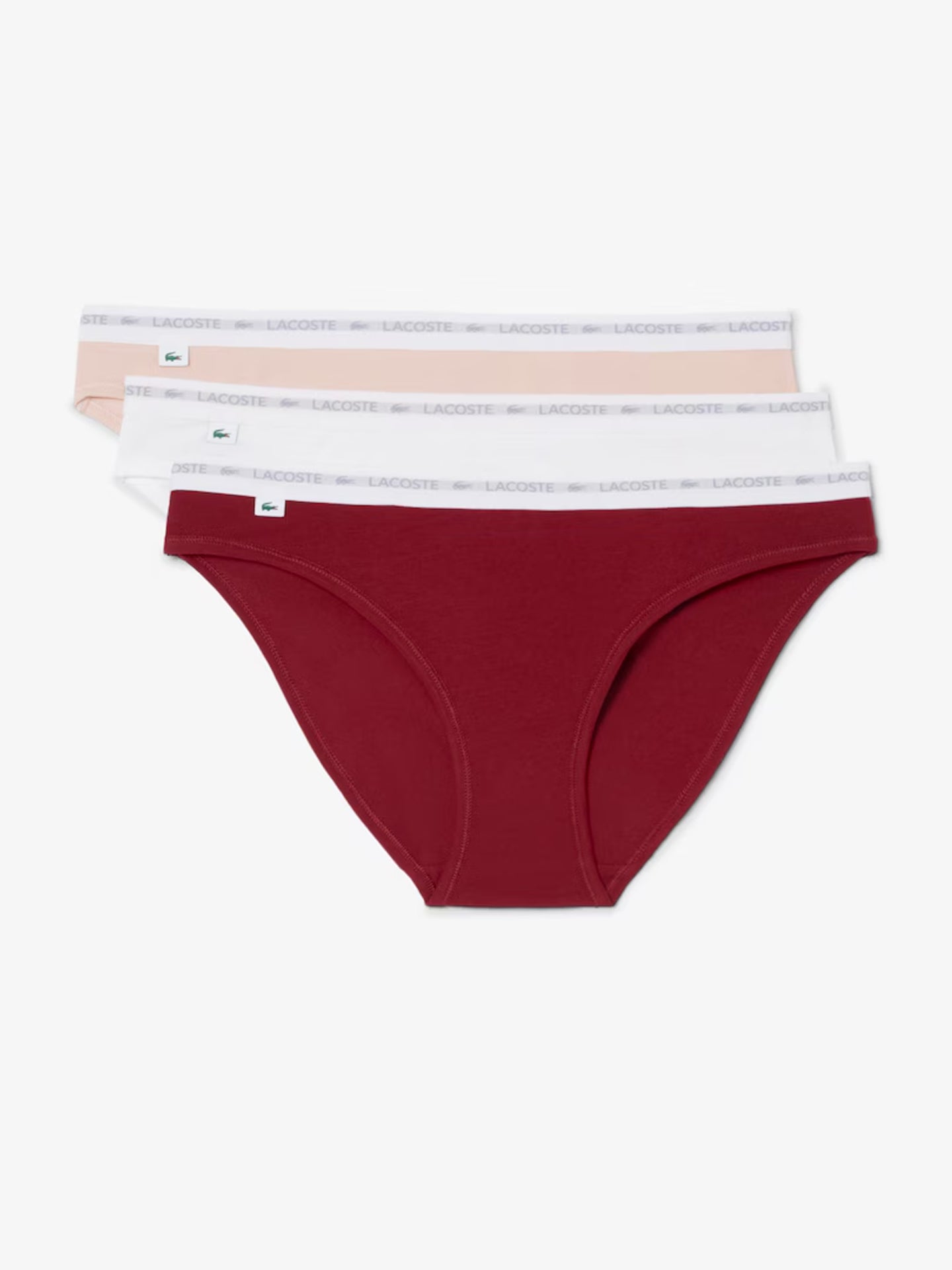 LACOSTE SOUS-VETEMENT SLIP FEMME ADULTE MAILLE