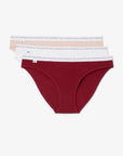 LACOSTE SOUS-VETEMENT SLIP FEMME ADULTE MAILLE