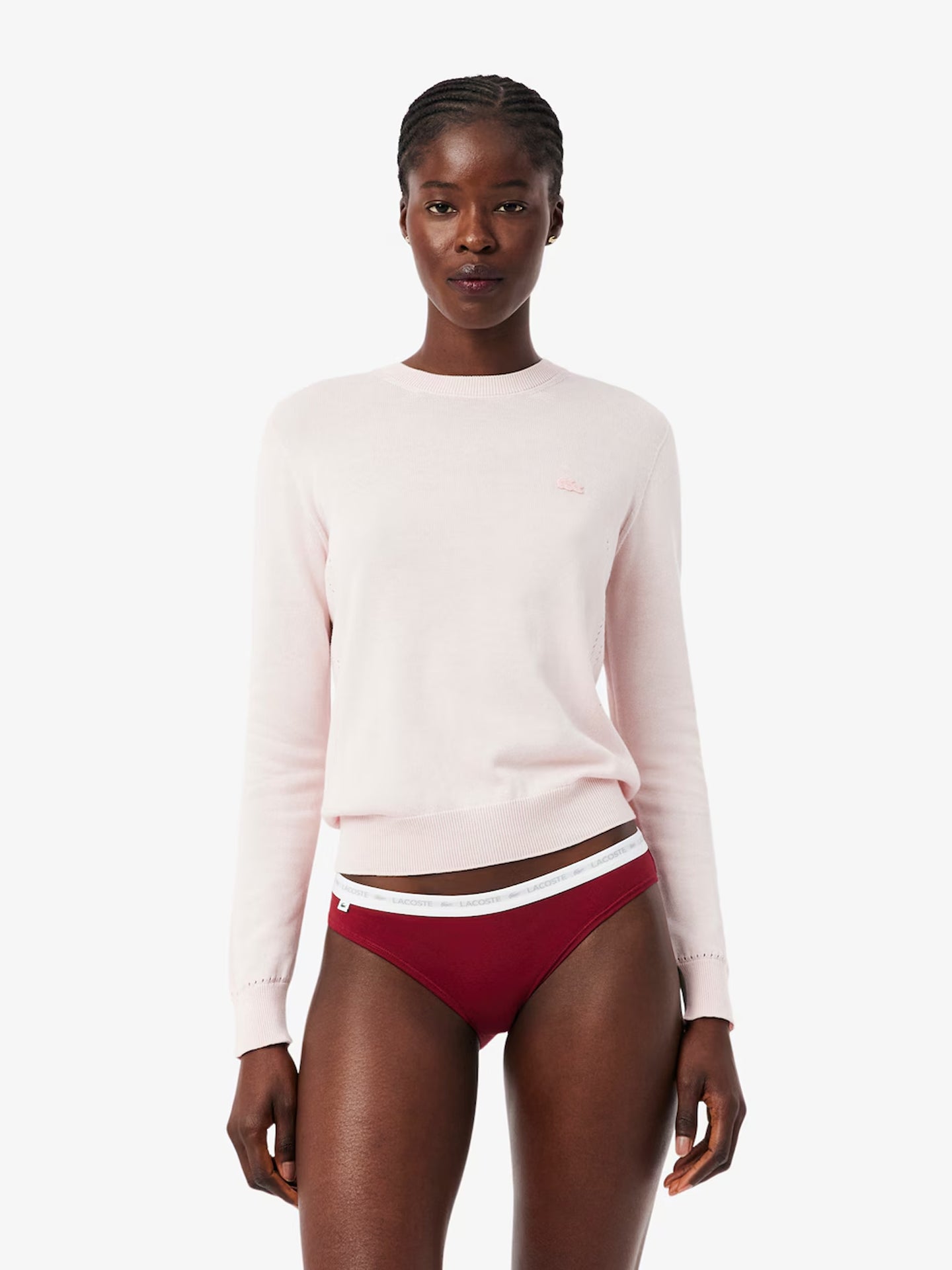 LACOSTE SOUS-VETEMENT SLIP FEMME ADULTE MAILLE