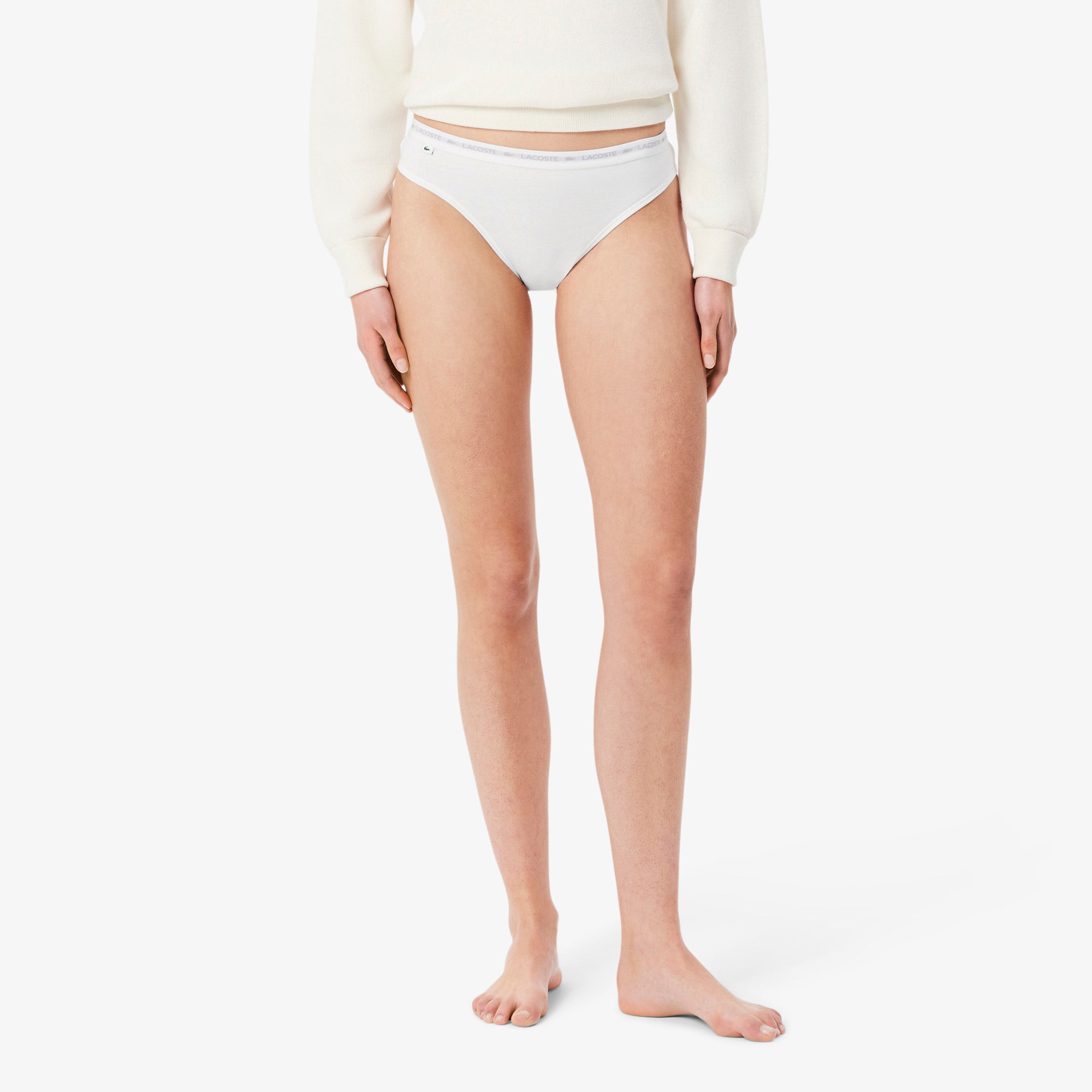 LACOSTE SOUS-VETEMENT SLIP FEMME ADULTE MAILLE - ROPA INTERIOR