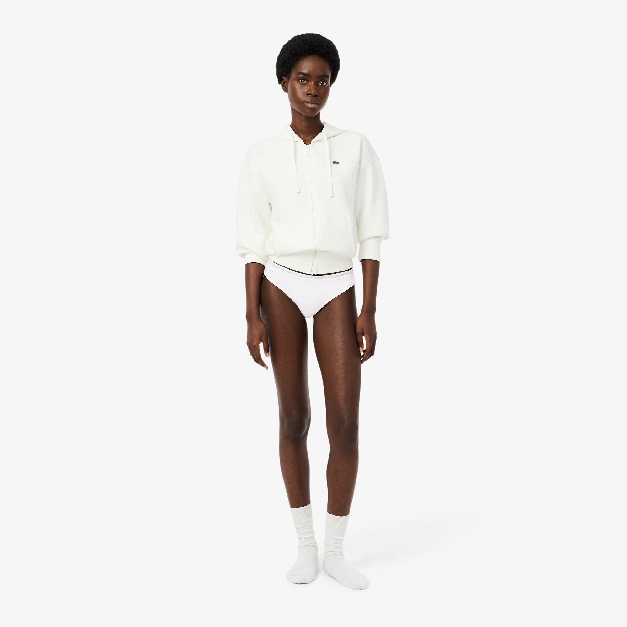 LACOSTE SOUS-VETEMENT SLIP FEMME ADULTE MAILLE - ROPA INTERIOR
