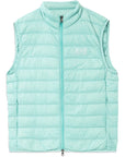 EMPORIO ARMANI DOWN WAISTCOAT BLUE SURF