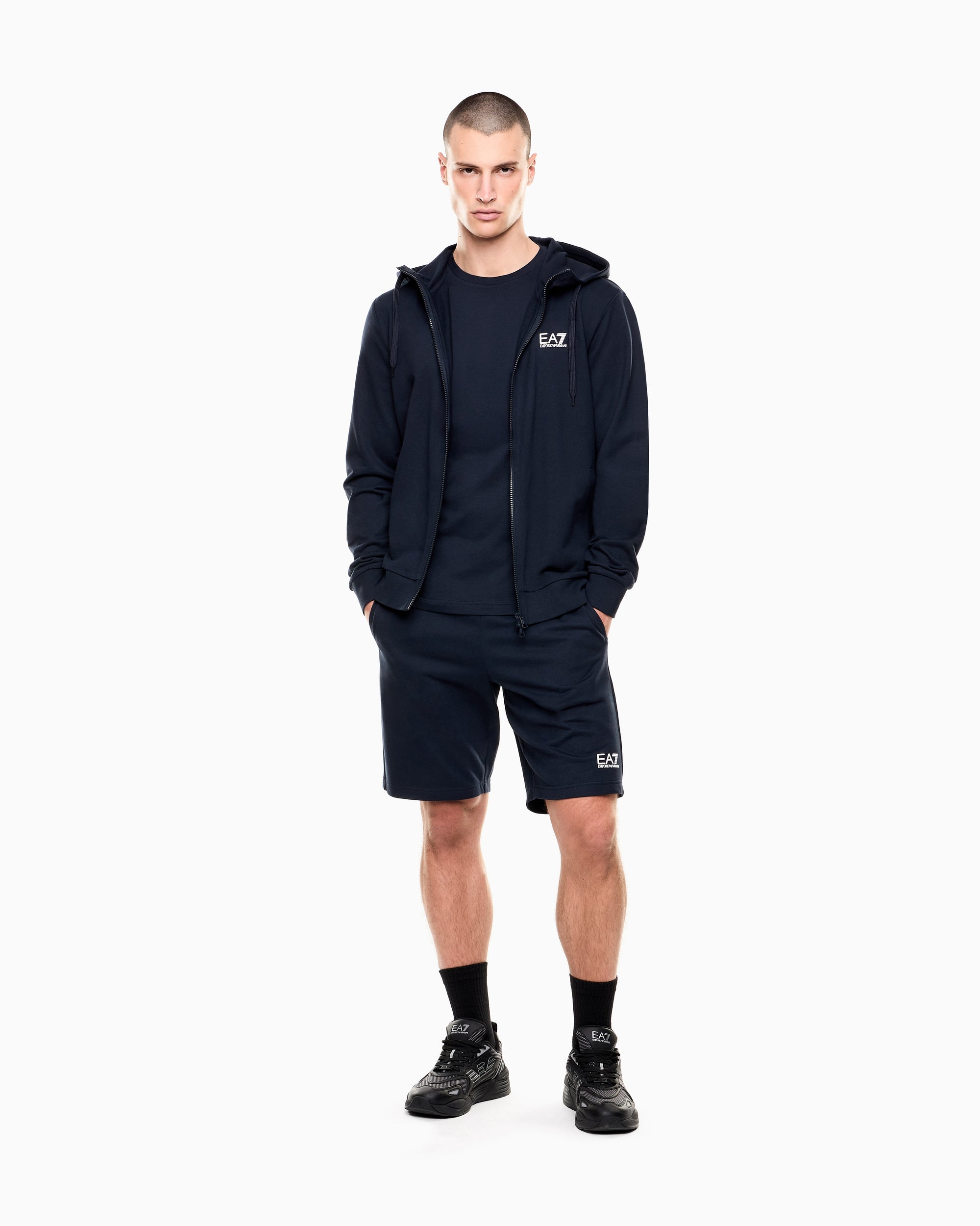 EA7 TRAIN CORE ID M SHORTS COFT CC ARMANI BLUE