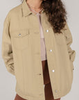 24 COLOURS JEANS JACKET BEIGE