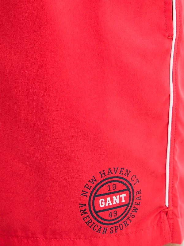 GANT QUICK DRY SWIM SHORTS ROSED RED
