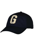 GANT G BADGE COTTON TWILL CAP EVENING BLUE