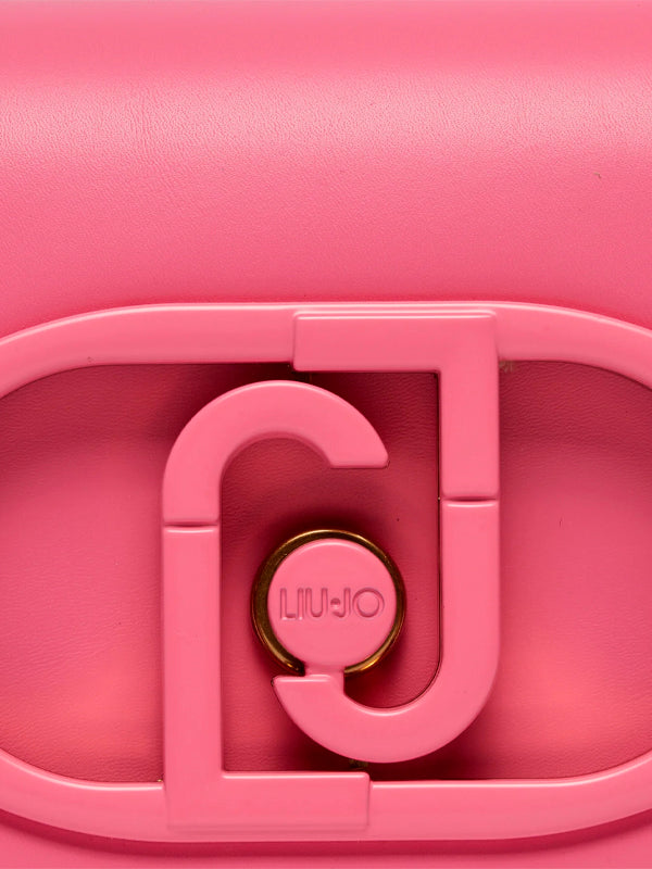 LIU JO BANDOLERA CON LOGO ROSA