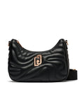 LIU JO BANDOLERA HOBO ACOLCHADA NEGRA