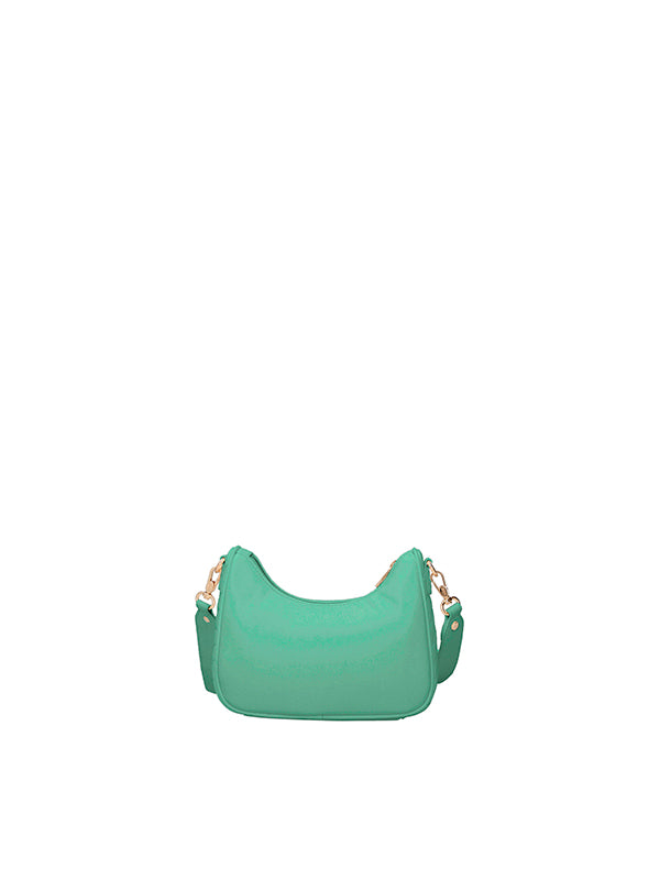 LIU JO BANDOLERA HOBO ACOLCHADA VERDE