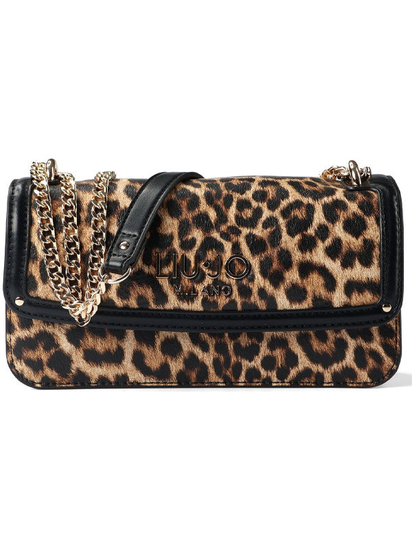 LIU JO S CROSSBODY EAST WESTMACUL NATURALE
