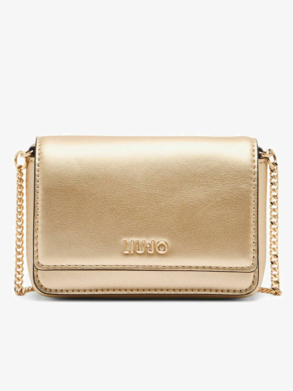 LIU JO ECS S CROSSBODY LIGHT GOLD