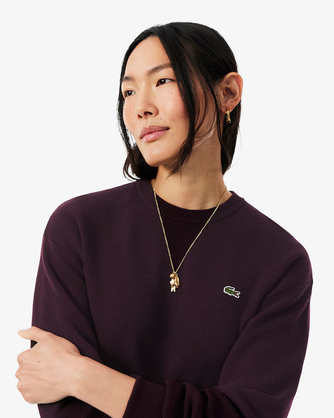 LACOSTE CREWNECKS SWEATERS FEMALE OXALIS