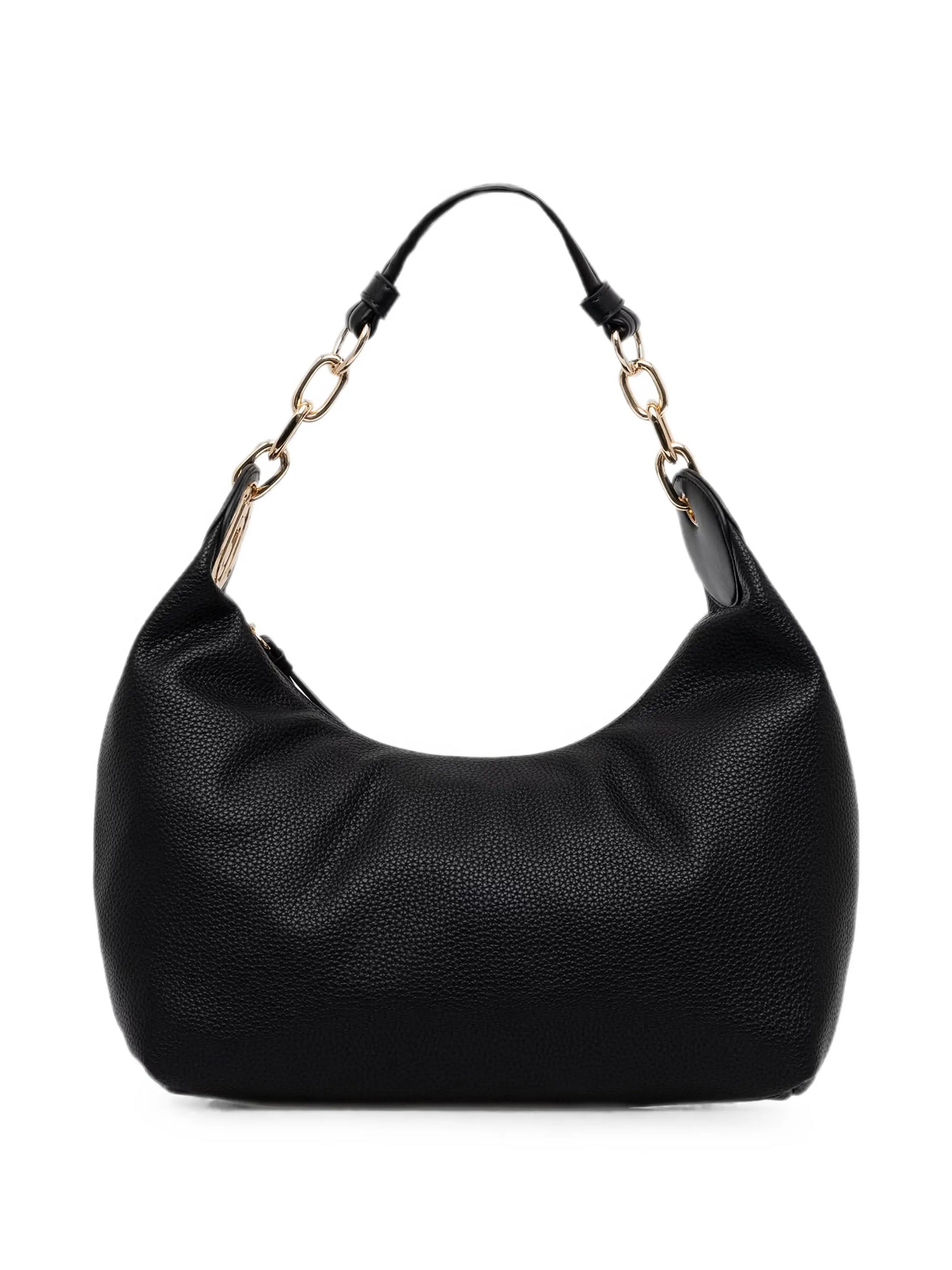 LIUJO ECS S HOBO FIAZA NERO/BRASS