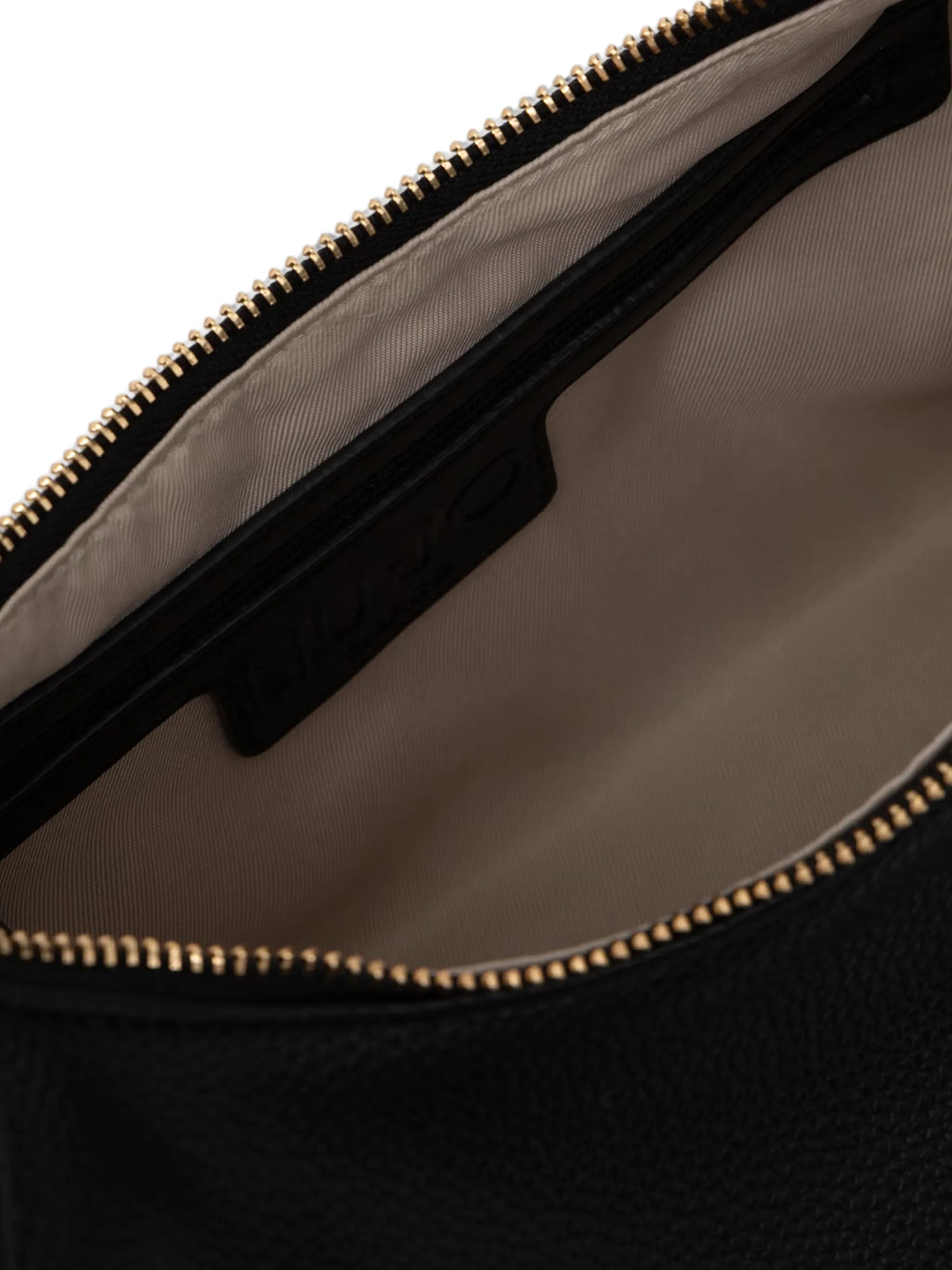 LIUJO ECS S HOBO FIAZA NERO/BRASS