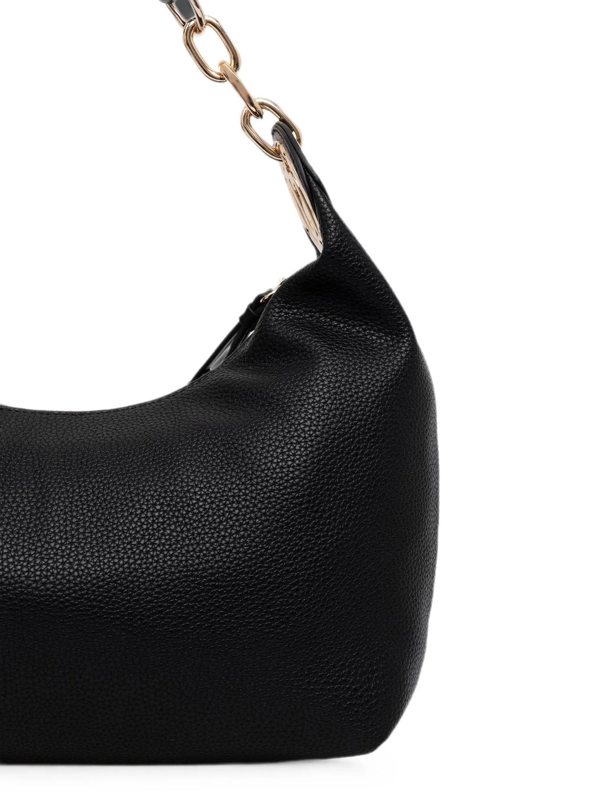 LIUJO ECS S HOBO FIAZA NERO/BRASS