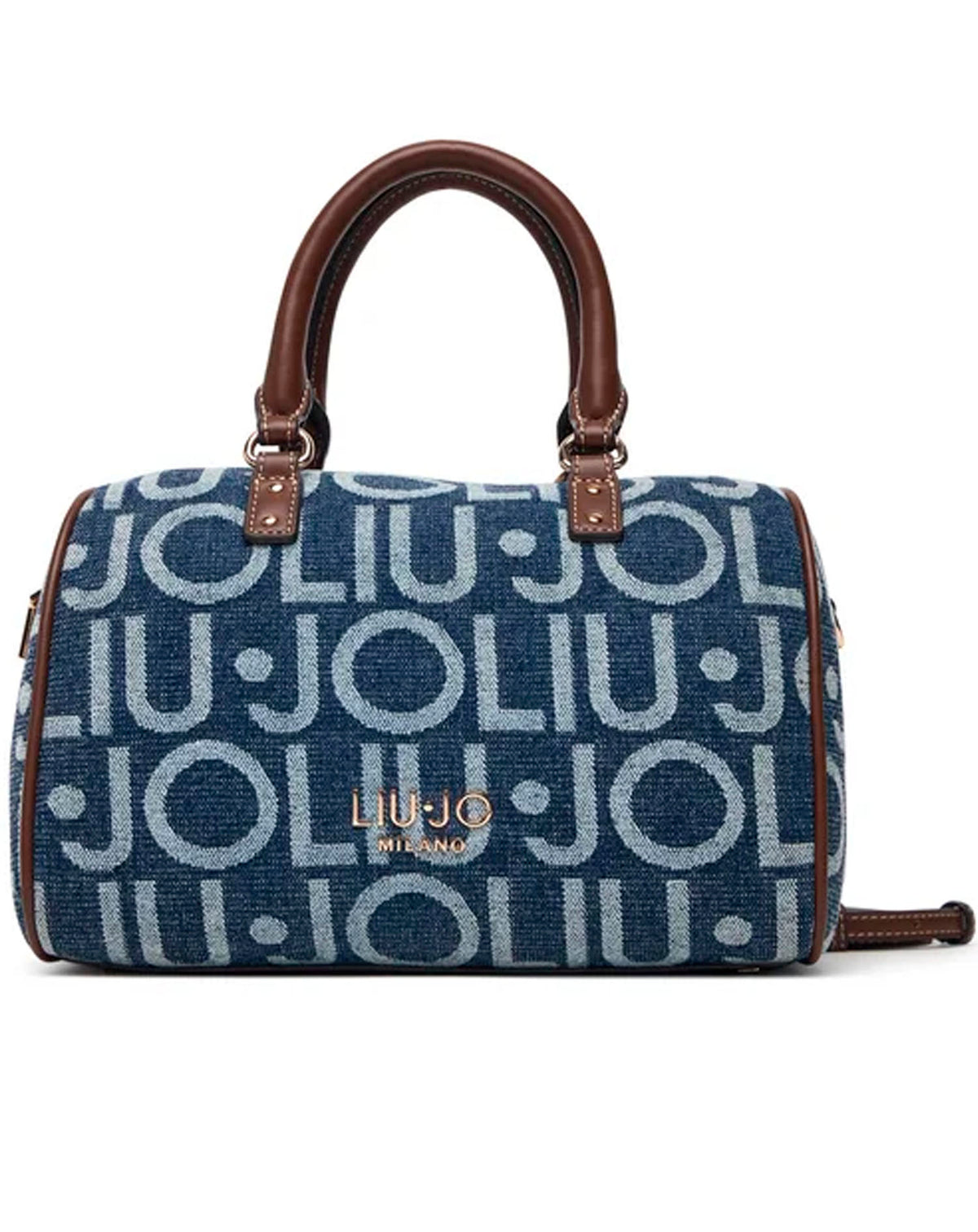 LIU JO BOSTON BAG BLU DENIM