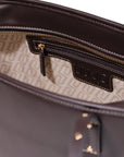 LIU JO SHOPPING BAG DEEP BROWN