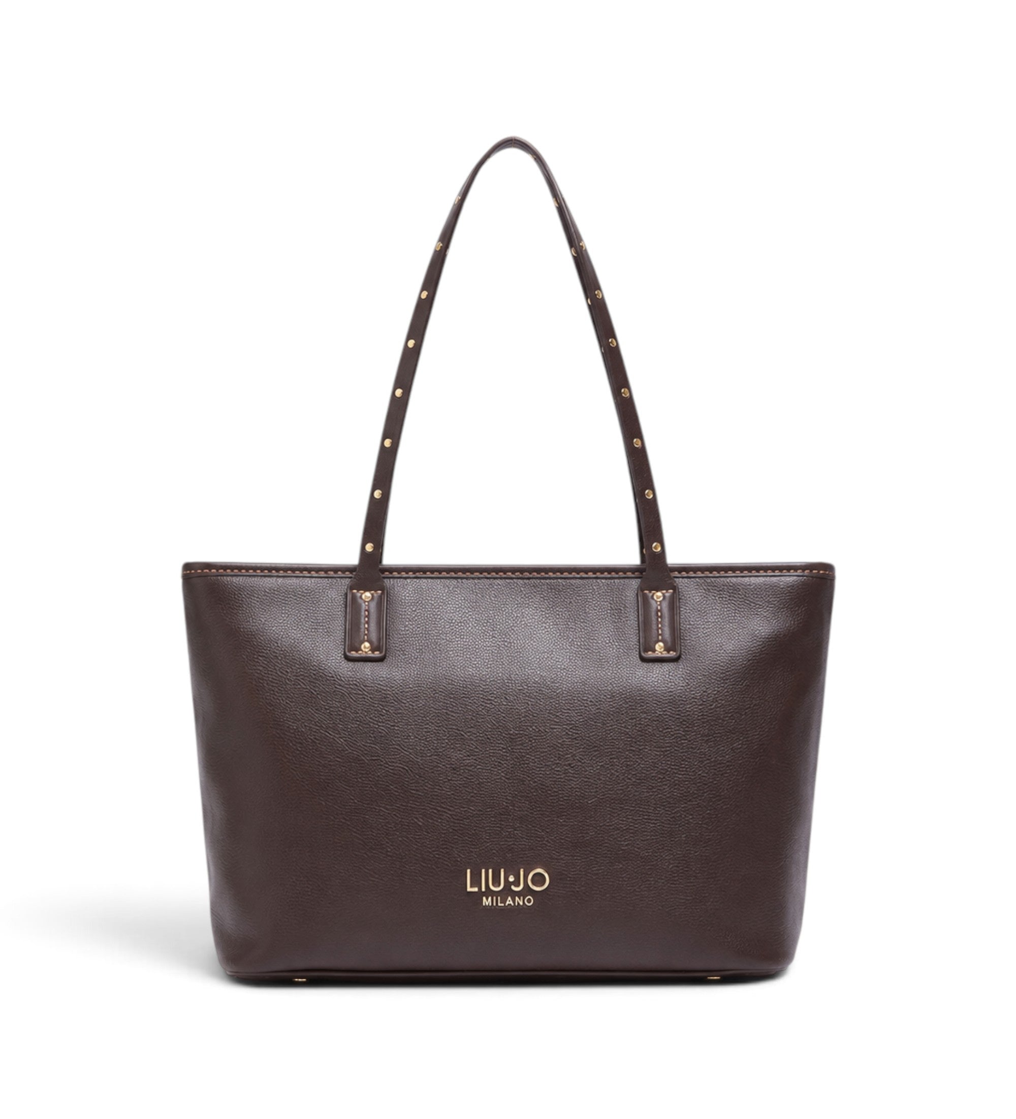 LIU JO SHOPPING BAG DEEP BROWN