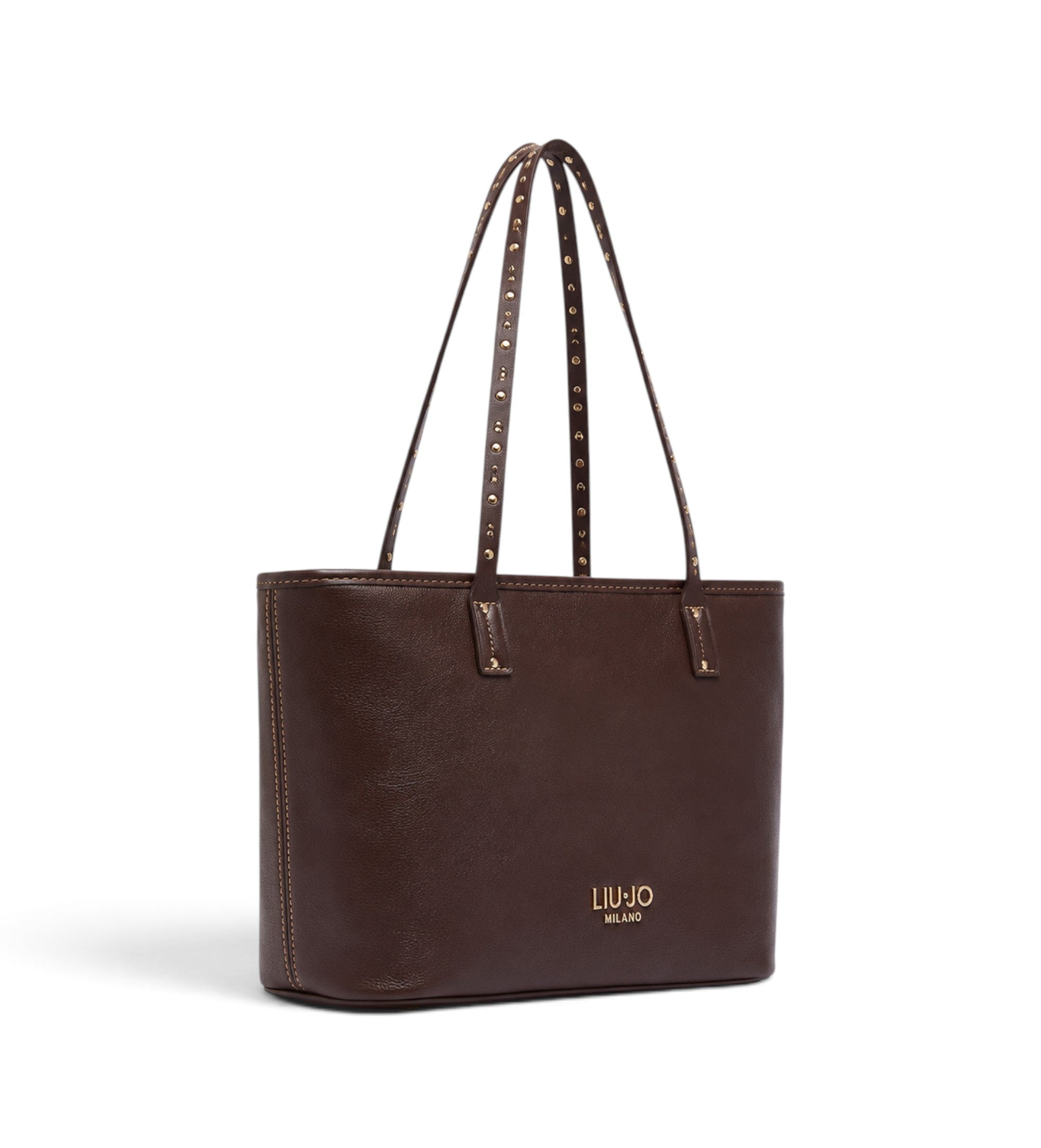 LIU JO SHOPPING BAG DEEP BROWN
