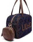 LIU JO BOSTON BAG BLU DENIM