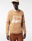 LACOSTE SWEATER HEATHER VIENNOIS/FLUOR