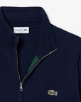 LACOSTE AB172 ZIPPED SWEATERS MALE ADUL MARINE