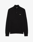 LACOSTE AB153 HALF-ZIP SWEATERS MALE AD NOIR