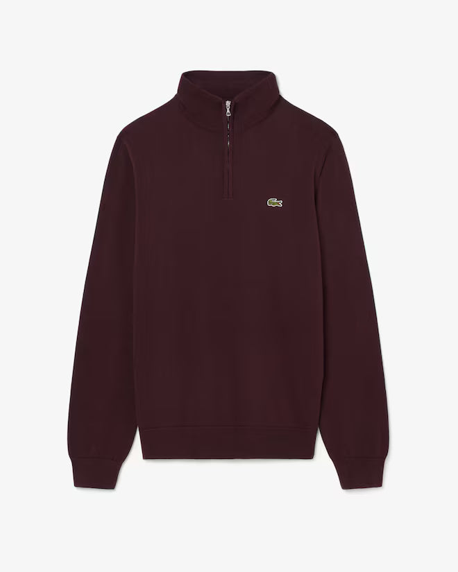 LACOSTE AB153 HALF-ZIP SWEATERS MALE AD OXALIS