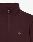 LACOSTE AB153 HALF-ZIP SWEATERS MALE AD OXALIS