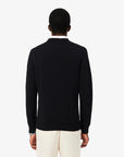 LACOSTE AB148 CREWNECKS SWEATERS MALE NOIR