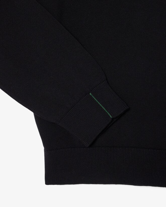 LACOSTE AB148 CREWNECKS SWEATERS MALE NOIR