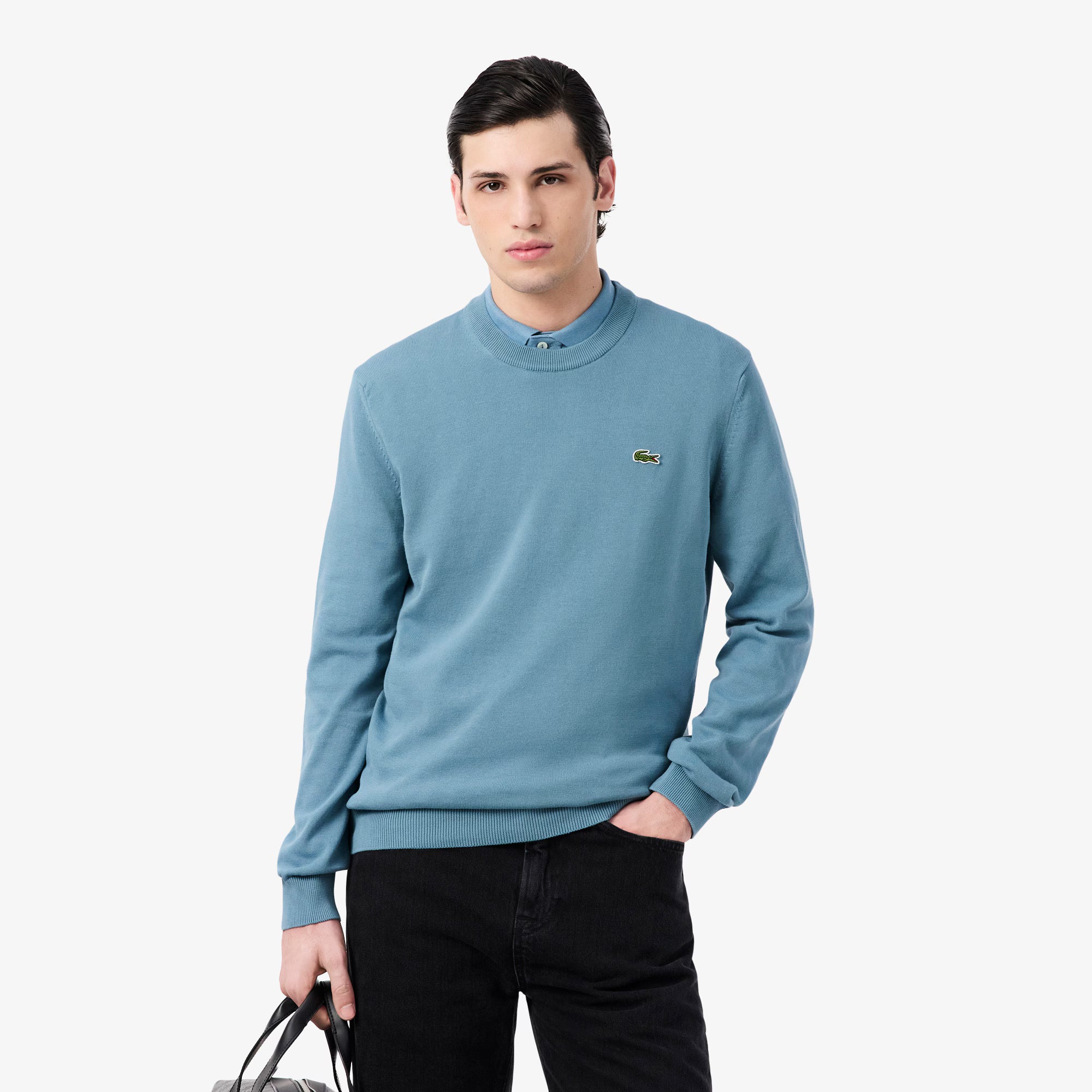 LACOSTE AB148 CREWNECKS SWEATERS MALE ARAL