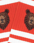 JIMMY LION ATHLETIC BEAR RED