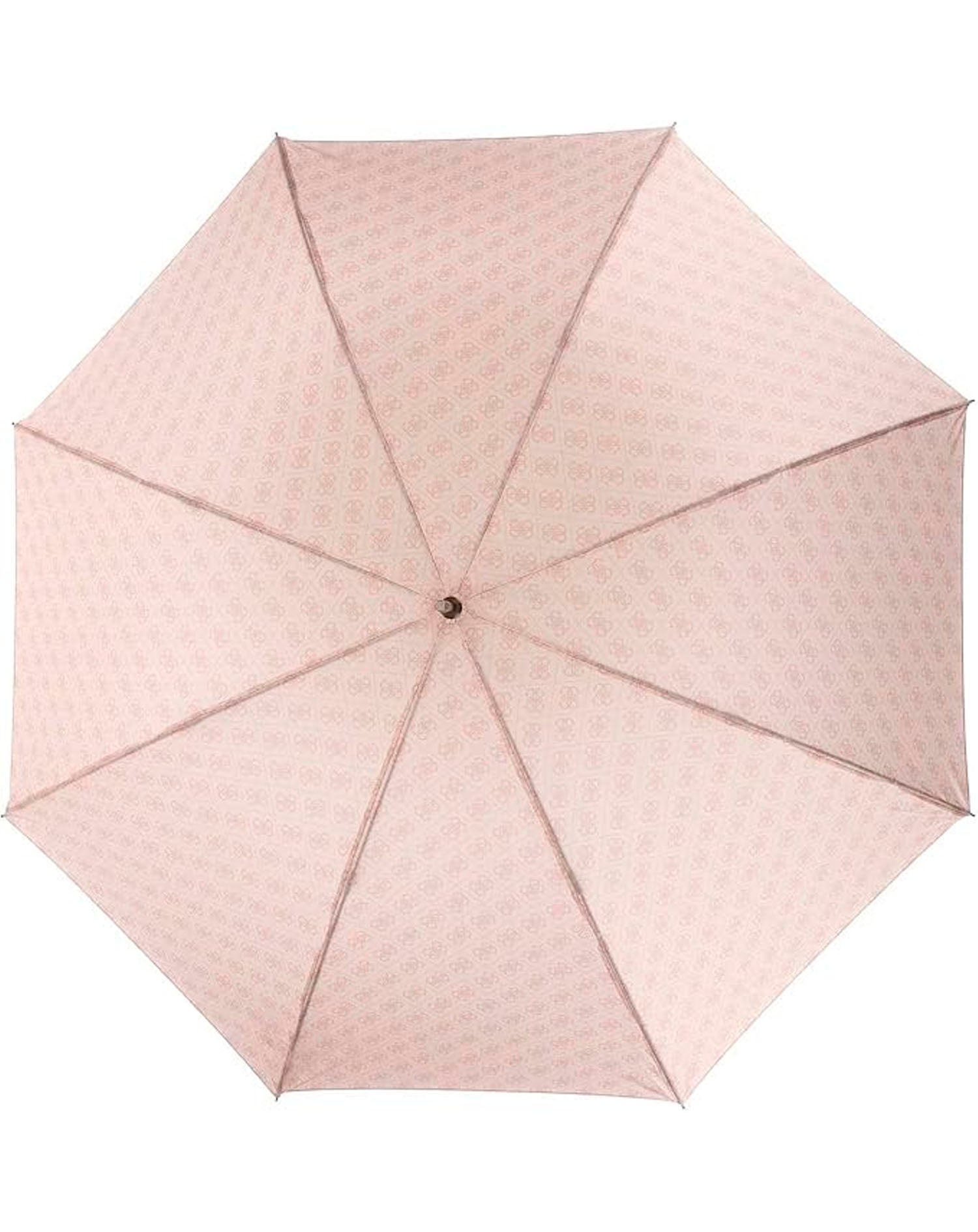 GUESS REGULAR UMBRELA ROSE LOGO
