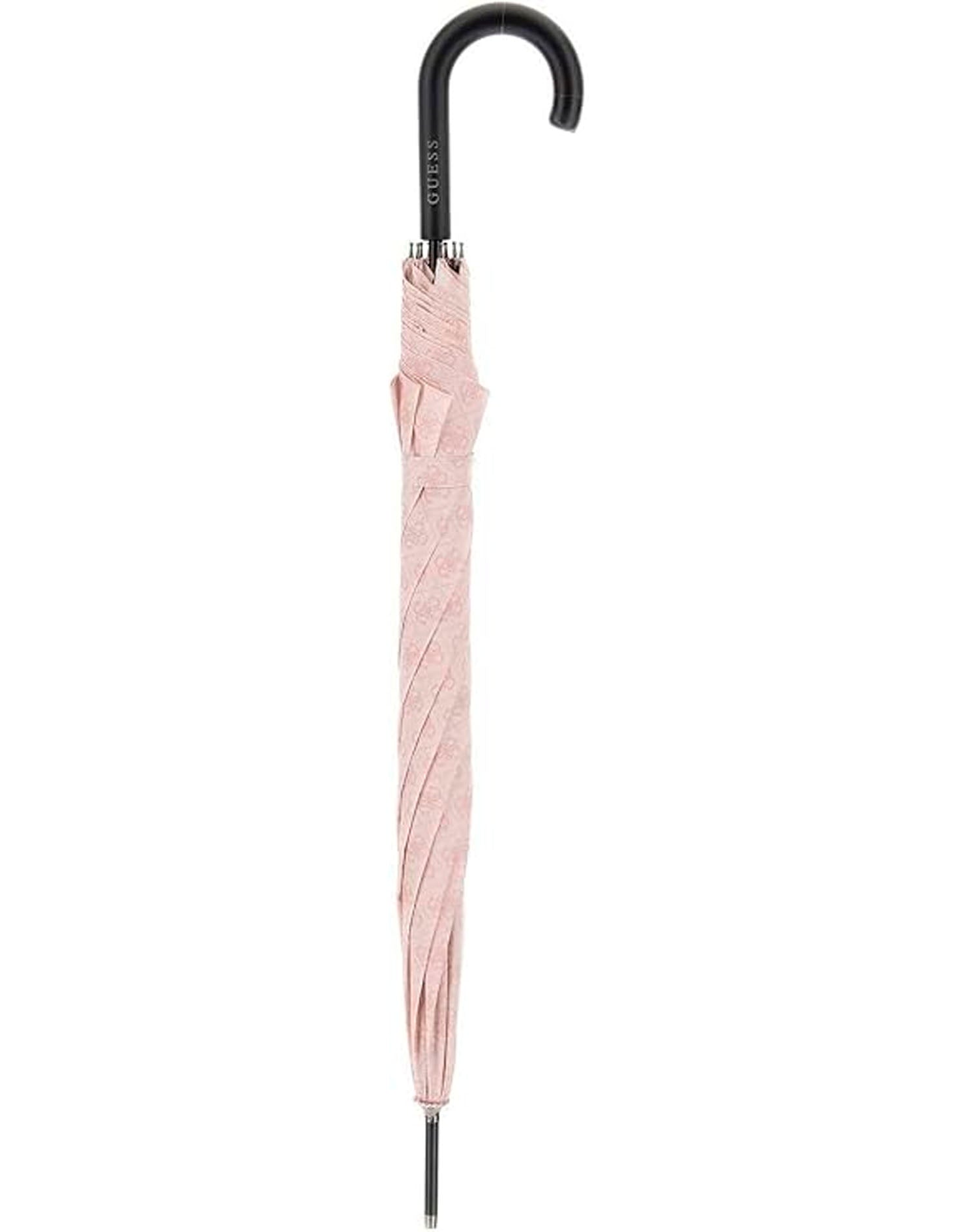 GUESS REGULAR UMBRELA ROSE LOGO