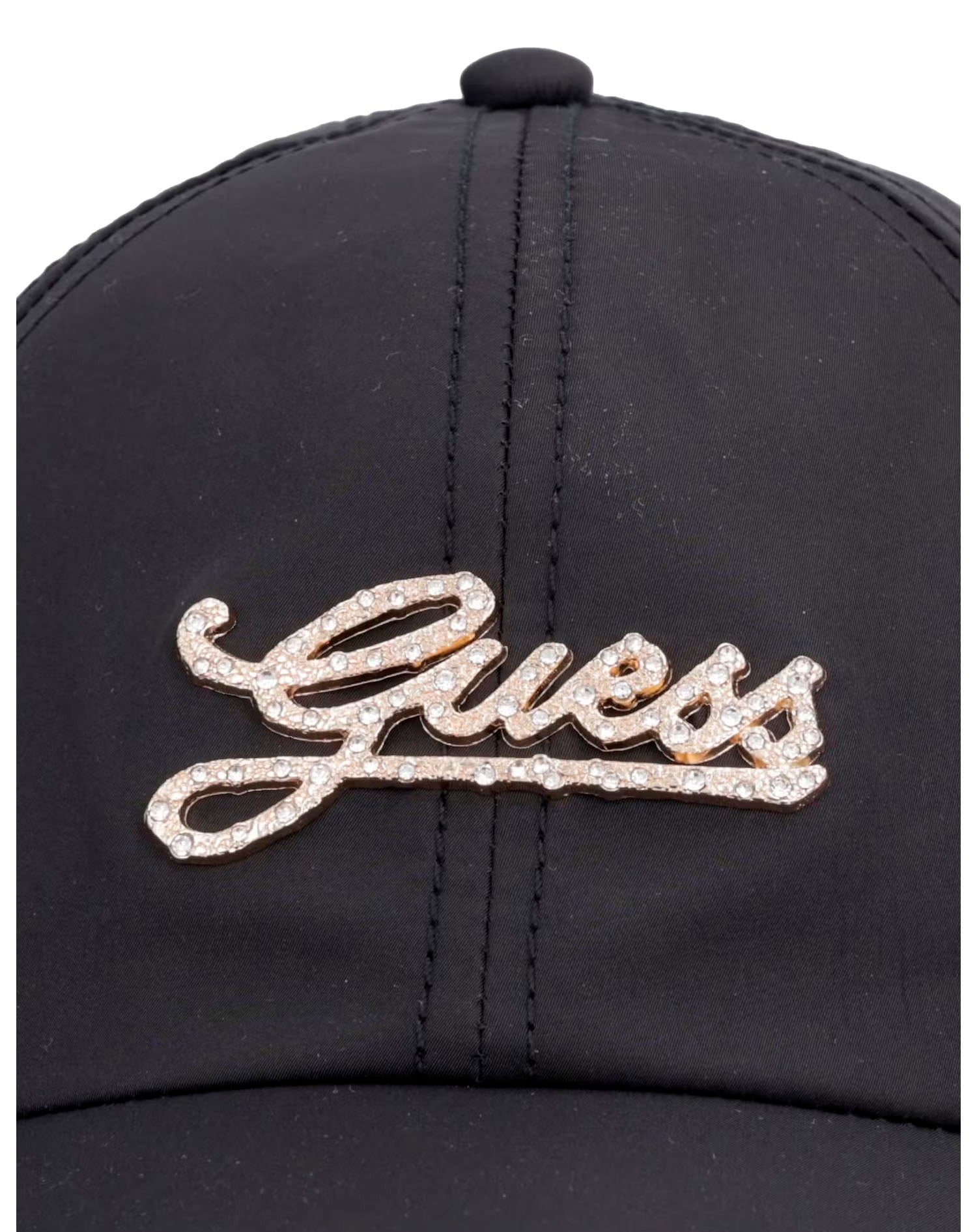 GUESS NYLON BASEBALL HAT BLACK